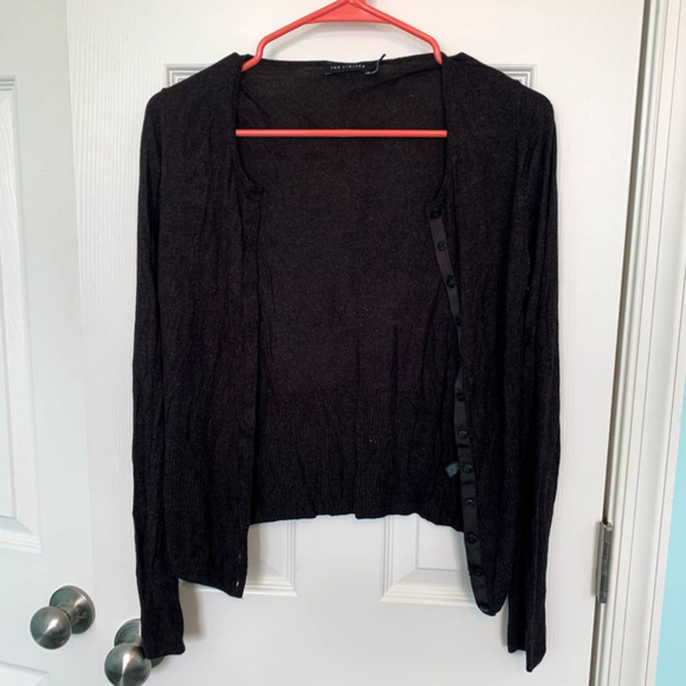 The Limited Women's Size Small Brown Button Front Cardigan‎